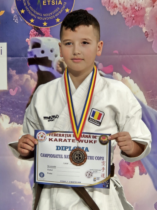 Răspocheanu Rareș Andrei – perseverența și calmul care aduc medalia la Naționalele WUKF